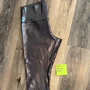 Lululemon Size 12 Foil Print Align Leggings